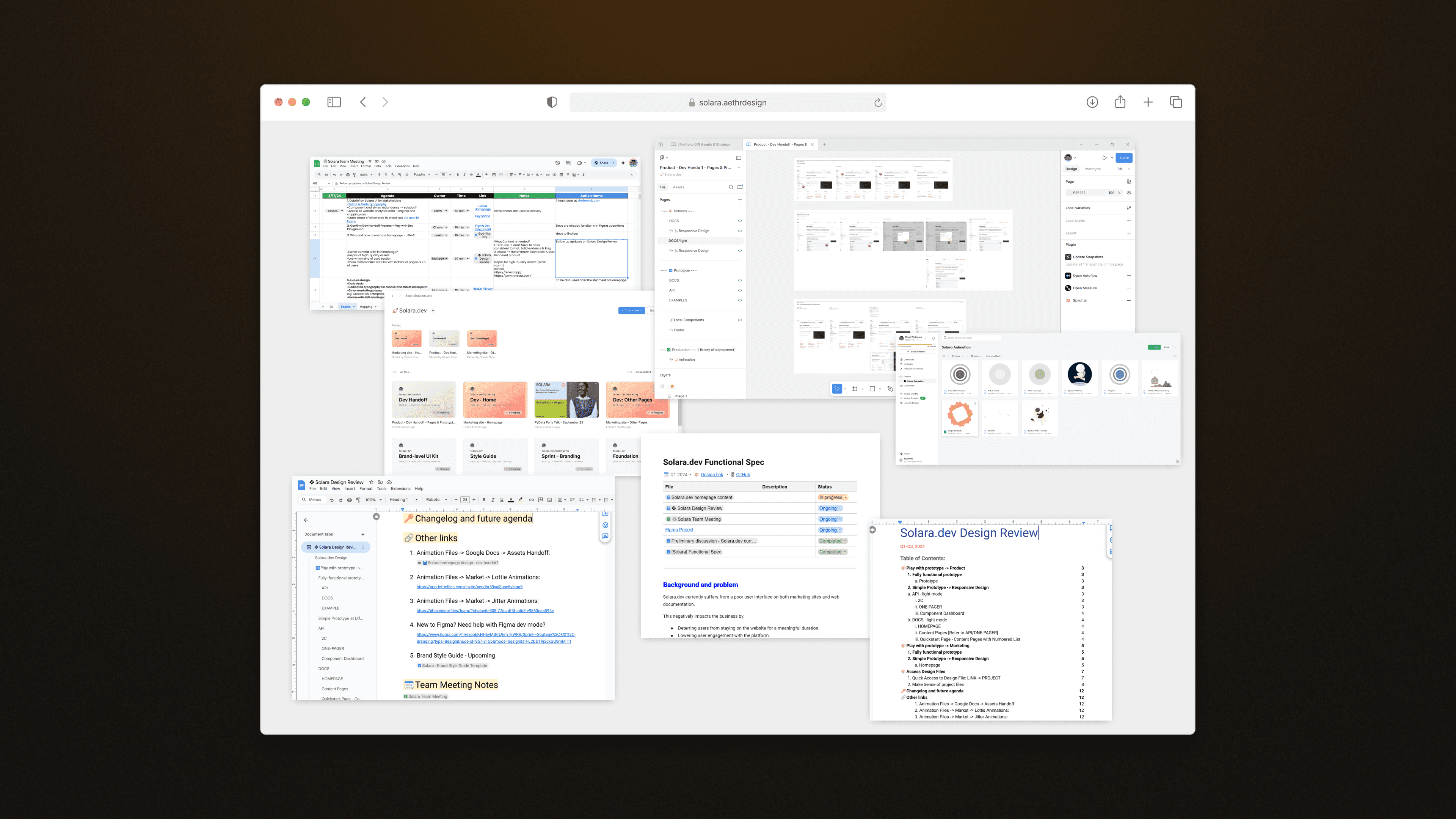 Solara design operation overview
