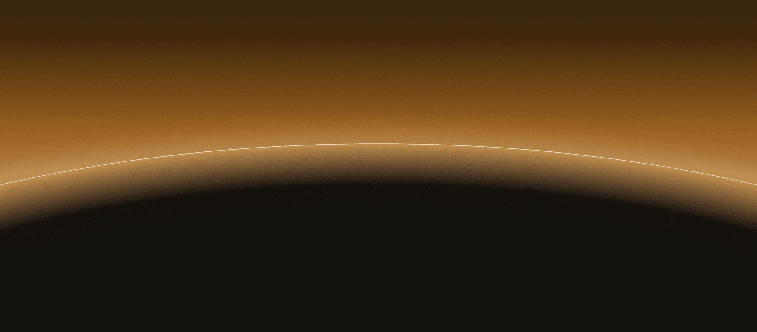 The sunrise horizon concept distilled into a gradient composition